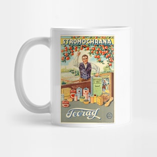 TEERAG Stromochrana Agriculture Insecticide Poison Vintage Advertisement Poster Mug